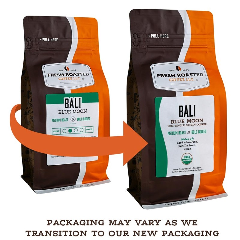 Fresh Roasted Coffee, Kenya AA, 12 oz, Med-Dark Roast, Kosher,