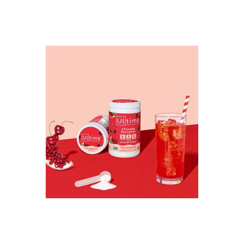 Ultima Replenisher, Mezcla De Electrolitos, Cereza Y Granada