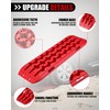 FieryRed Traction Boards Offroad, Recovery Boards with 2 Leashes and
