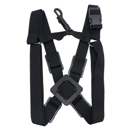 Saxophone Shoulder Strap Adjustable Nylon Saxophone Strap Alto Tenor Soprano Saxophone Harness Shoulder Strap with Hook