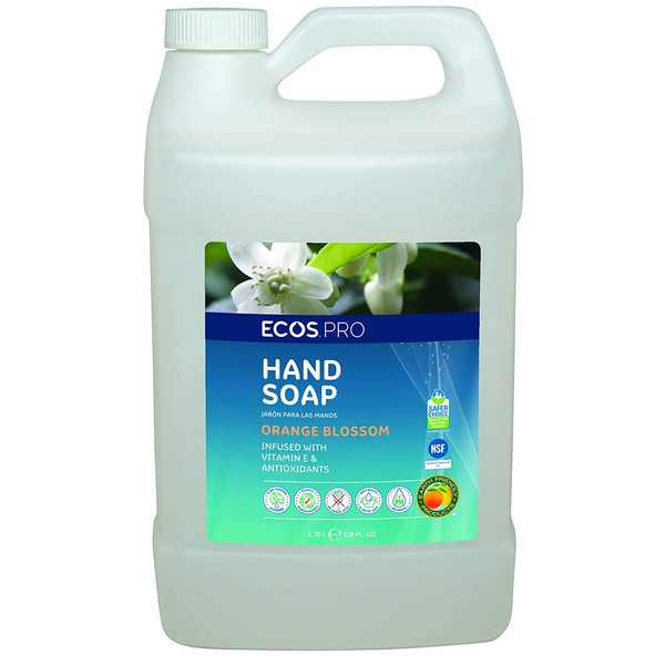 ECOS PRO PL9484/04 Hand Soap, Orange Blossom (Pack of 4)
