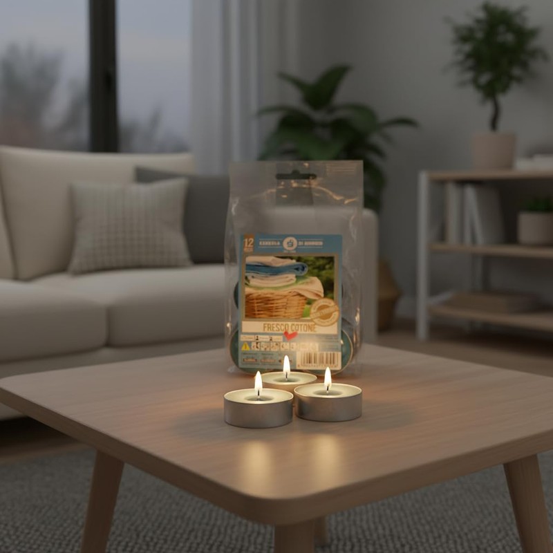 Cereria Di Giorgio - 12 Tealight Profumati al Cotone -