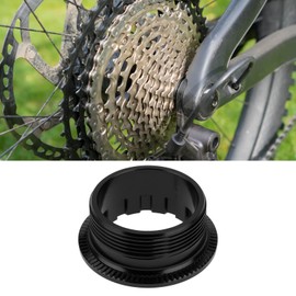 Be In Your Mind Bike Cassette Lock Ring Compatible with Shimano Micro Spline 12 Speed M7100 M6100 M8100, Black