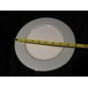 Waterford Monique Lhuillier Etoile Platinum Blue Accent Plate 9" NEW