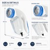 Electric Lint Remover for Clothes – Portable Fabric Shaver for