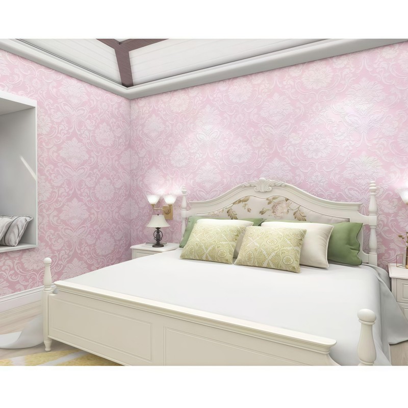 mwpqbd European 3D Wallpaper TV Background Relief Thickened Non-self-Adhesive Non-Woven