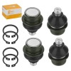 M MATI Ball Joint 4 Set for Suzuki LT-A400F LTA400F