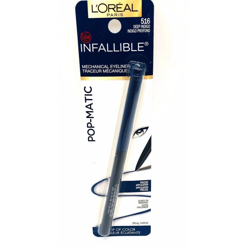 L'Oréal Loreal Paris Infallible Mechanical Eyeliner Pop-Matic #516 Deep Indigo