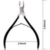 Professional Cuticle Nippers Stainless Steel Cuticle Cutters and Remover -Best