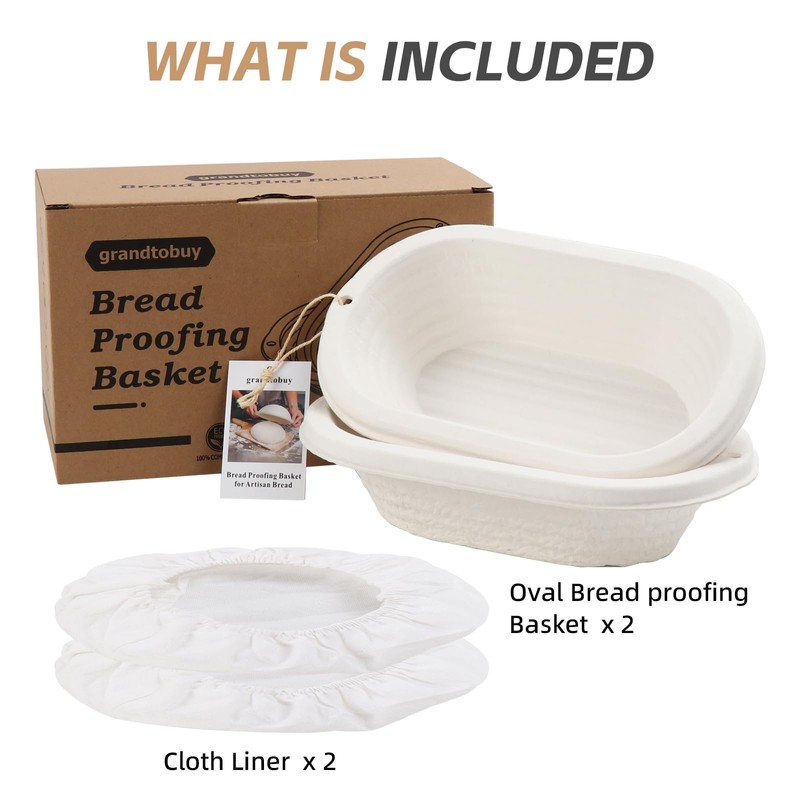 Sourdough Proofing Basket 11inch Oval Banneton Sourdough Bread Baking Supplies