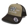 Gorra King Ranch Marron Blanco Snapback Cap Premium Vaqueras