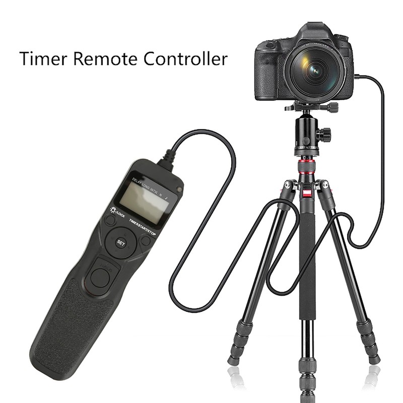 RM VPR1 Camera Photography Shutter Release Timing Remote Control for