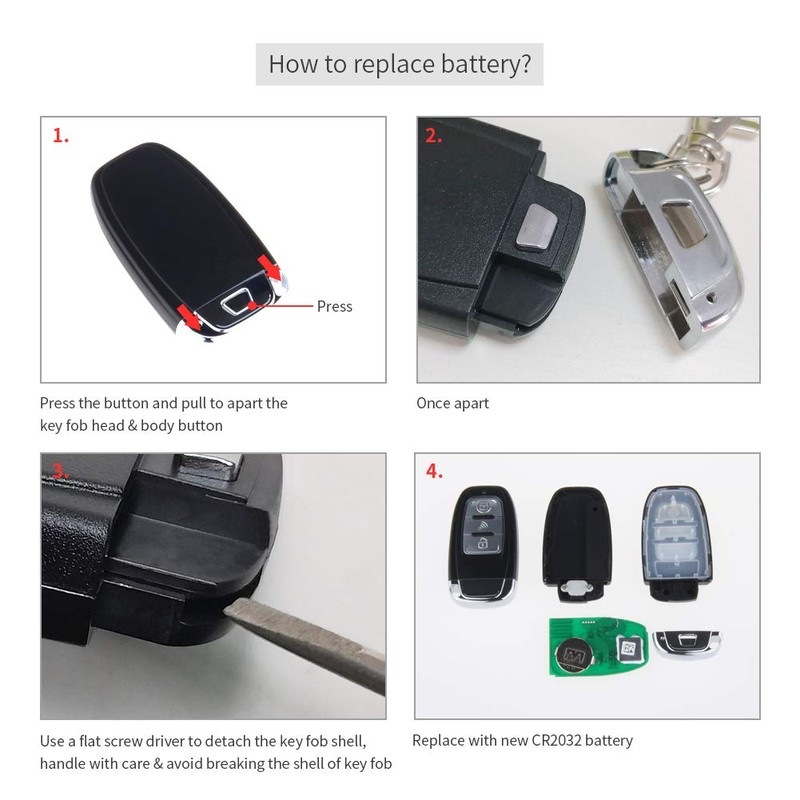 EASYGUARD EC003-NS PKE car Alarm Proximity Entry Push Start Button