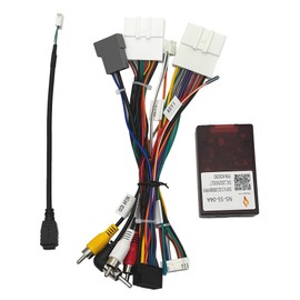 16 Pin Car Radio Wiring Harness Adapter Compatible with Nissan Altima 2013-2018 Aftermarket Radio Stereo Wire Harness, Plug & Play Wiring Harness Support Factory Bose Amplifier OEM Backup Camera