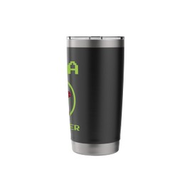 Data Defender Artificial Intelligence Superhero AI Stainless Steel Insulated Tumbler