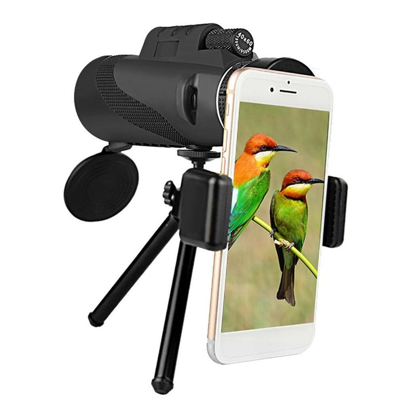 Monocular Telescope 40X60 High Power HD Monocular Telescope with Smartphone