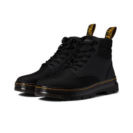 Dr. Martens Unisex Lace Fashion Boot, Black Extra Tough 50/50+ajax, 4 US Men