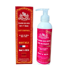 Körperlotion mit Ziegenmilch 200 ml. Natürliche Feuchtigkeitspflege, pflegende und schützende Wirkung für die Haut. Geeignet für alle Hauttypen, 100 % französische Herstellung.