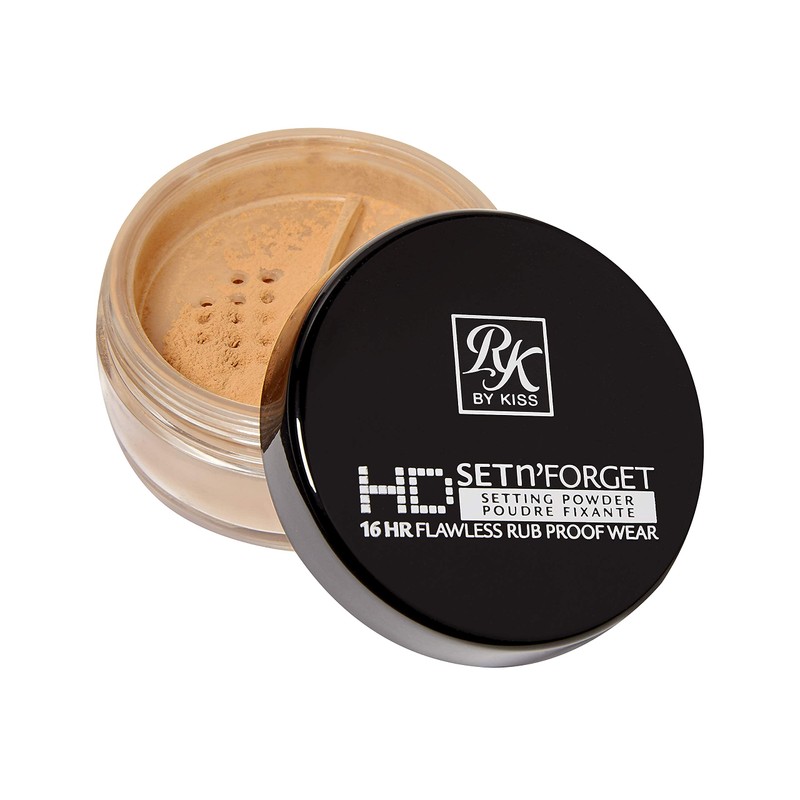 Ruby Kisses Loose Setting Powder 0.4oz, Weightless, Smooths, Mattifying Finish