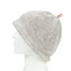 Queen-b Sauna Hat, Towel Fabric, Large, Deep, Unisex, Unisex, Washable,