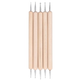 5Pcs Double End Tracing Dotting Stylus, DIY Ball Stylus Creasing Pen, Engraving Stylus Set for Painting Engraving