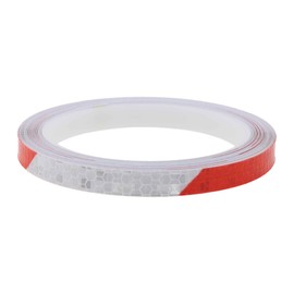 BULLSPANN Reflective Tape, For Outdoors, Parking Lots, Bicycles, Motorcycles, Reflector High Brightness, Night Work, Security Measures, Reflective Seal, High Visibility, Night Outdoors, Cars, Red +