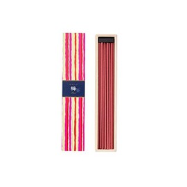 Nihon Kodo Itayuragi Plum Sticks, Pack of 40, Incense Holder, White, 40 Pieces (x1)