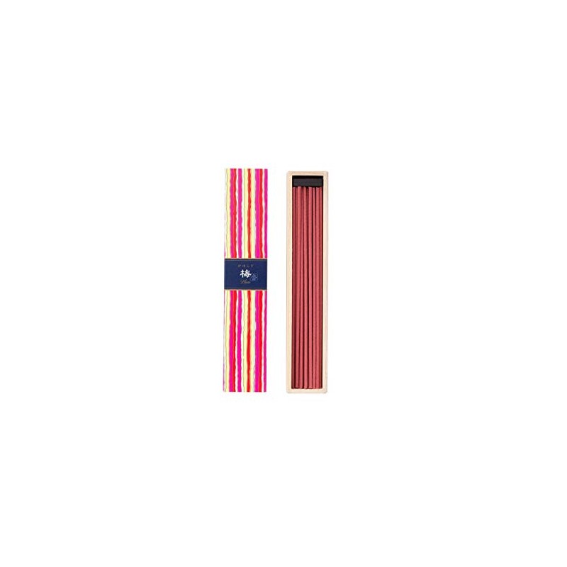 Nihon Kodo Itayuragi Plum Sticks, Pack of 40, Incense Holder,