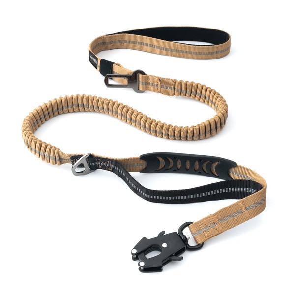 Heavy Duty Tactical Dog Leash with Quick Release Carabiner and