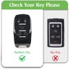 WORCAS TPU Smart Key Fob Case Protective Cover Compatible with