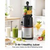 3-in-1 Cold Press Juicer, Juicer Machine,Makes Juice & Sorbet &