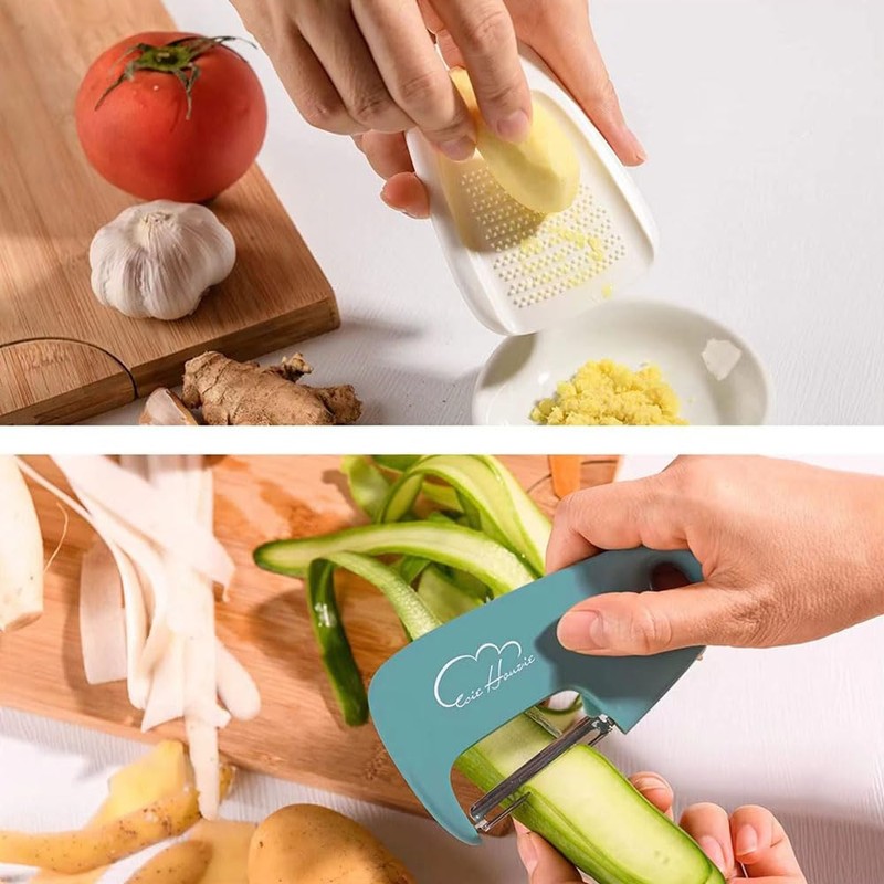 Portable Kitchen Tools, 5 in 1 Mini Cheese Grater Stainless