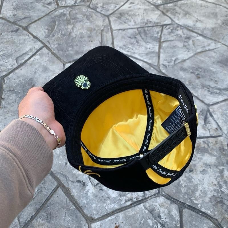 El Caballo CH SnapBack Hat Premium Materials - Color: BEIGE