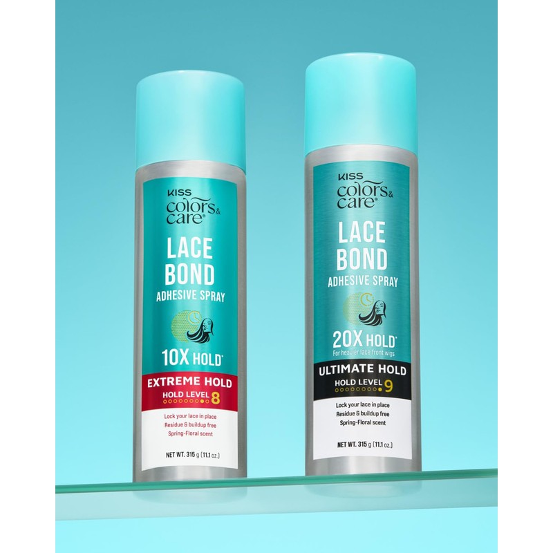 KISS Colors & Care Lace Bond Adhesive Spray Ultimate Hold