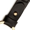 IL BISONTE Key Chain, Key Ring, Leather, Genuine Leather, Cowhide