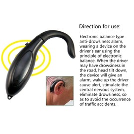 kobeIeen Driving Doze Reminder Alert Anti-Sleep Alarm Anti Sleep Doze Drowsy Alarm Sound Alert