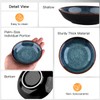 CQSYWQING 4 Inch Ceramic Dipping Sauce Dish Set - 4