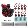 UTV Turn Signal Rocker Switch ATV Street Legal Lighting Kit
