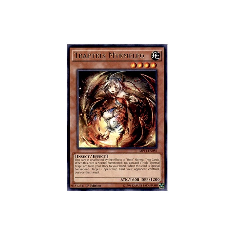YU-GI-OH! - Traptrix Myrmeleo (MP14-EN086) - Mega Pack 2014 -