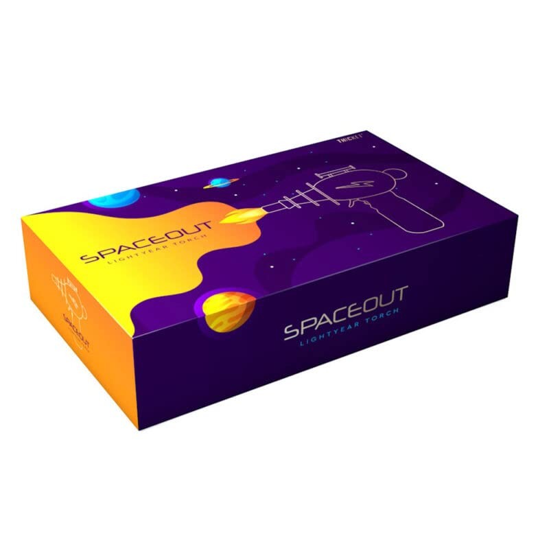 THiCket Lightyear Torch, Refillable Lighter with Adjustable Flame Intensity Knob,