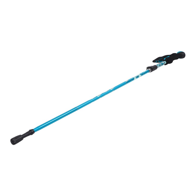 Hiking Pole Aluminium Alloy Telescopic Collapsible Multifunctional Outdoor Walking Stick