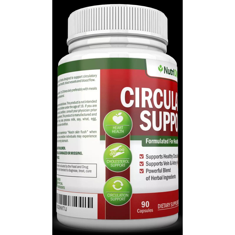 NutriONN Blood Circulation Support - Natural Formula for Healthy Blood