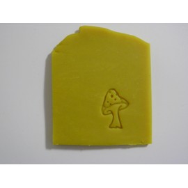 Mushroom stamp for pottery or soaps