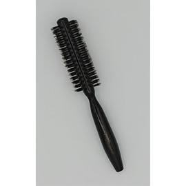 Roll Brush Natural Bristles Wooden Handle Hair Care Brush