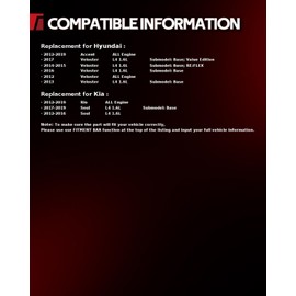 Torchbeam UF652&NGK93815 Set of 4 Ignition Coils and Double Iridium Spark Plugs Compatible with 2012-2019 Accent, Rio, 2012-2019 Soul 1.6L Naturally Aspirated, 2012-2017 Veloster Naturally Aspirated