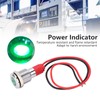 Voyant 220V LED Metal Indicator Light, Small Wired Industrial Control