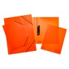 HERMA 19711 Ring Binders A4 Translucent Neon Orange, Pack of