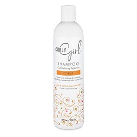 Curly Girl, Curl Definition Shampoo, (Sulfate, Paraben, Formaldehyde, DEA, MEA Free), Citrus 12 oz