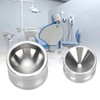 2PCS Bone Meal Cup Stainless Steel Mixing Bowl High Temperature