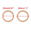 sourcing map Pack of 20 Washers 22 mm Flat Seal